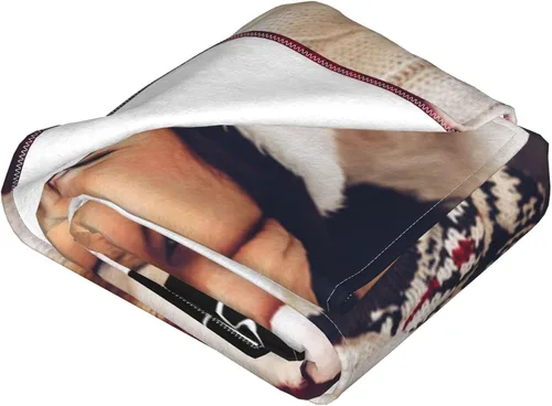 Miniatura 4 de Manta personalizada con fotos, texto, manta personalizada de franela para regalos de cumpleaños de adultos y niños, bodas, Navidad, Halloween, Día
