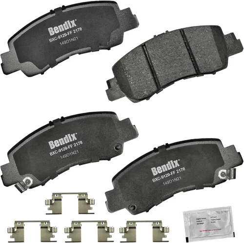 Miniatura 273 de Pastillas de freno delanteras cerámicas Bendix Priority1 CFC2302 para Hyundai Elantra 2021, Sonata 2022-2020, Kia K5 2023-2021