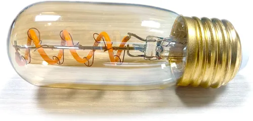 Miniatura 7 de Paquete de 6 bombillas LED E26 regulables equivalentes a 25-40 vatios, T32 T12 2200 K, bombillas Edison de baja potencia de 4 W para dormitorio