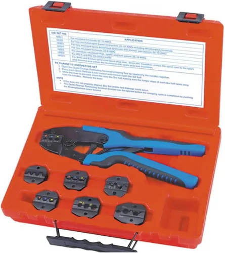 Miniatura 2 de S&G Tool Aid 18960 Juego de engastes para terminales de trinquete de cambio rápido