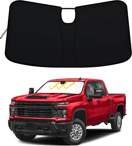 Miniatura 24 de Protección Solar para Parabrisas para Jeep Wrangler JL JLU 2018-2026 y Jeep Gladiator 2020-2026 310T Poliéster Cubierta Completa Plegable Protector