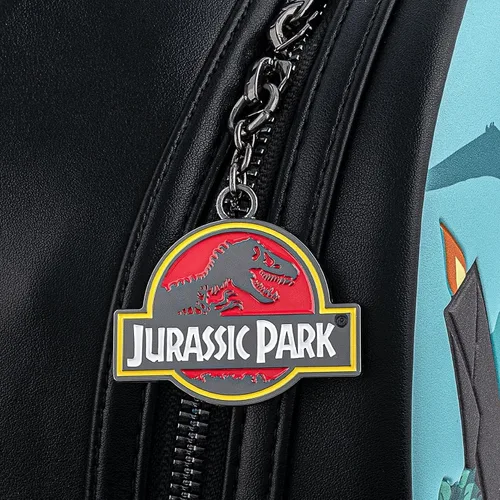 Miniatura 6 de Loungefly POP Jurassic Park Gates - Bolso de hombro con doble correa para mujer Multi