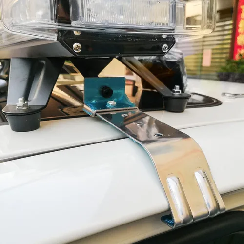 Miniatura 7 de Barra de luz estroboscópica de advertencia de emergencia para techo, color ámbar/amarillo, de bajo perfil, 86 LED, 50 pulgadas, para construcción