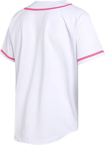 Miniatura 2 de Pullonsy Camiseta de béisbol en blanco para hombres y mujeres, camisas de manga corta con botones completos, hip hop, hipster, uniformes deportivos