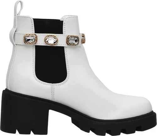 Miniatura 4 de CUSHIONAIRE Julie Chelsea - Botas para mujer con correa y espuma viscoelástica, Negro