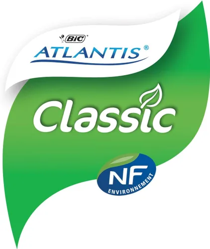 Miniatura 10 de BIC Atlantis Clic - Bolígrafo (0.039 in, 12 unidades), color negro