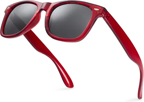 Retro Rewind lentes de sol con montura translúcida, coloridos, tipo neón, de los años 80, espejados, para hombres y mujeres