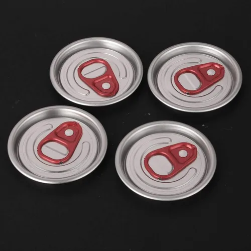 Miniatura 4 de Aislor Fundas para tapas de latas, cubierta protectora de anillo para latas de soda, cubierta protectora para latas de bebidas, color rojo, 20