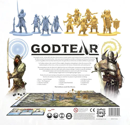 Miniatura 3 de Steamforged Games Godtear: The Borderlands Starter Set Juego de mesa con 12 miniaturas detalladas, juego de combate de mesa (2 jugadores)