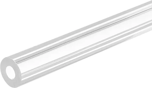 Miniatura 64 de MECCANIXITY Tubo acrílico rígido redondo tubo transparente 0.236 in ID 0.315 in OD 12.008 in longitud para lámparas y linternas, sistema