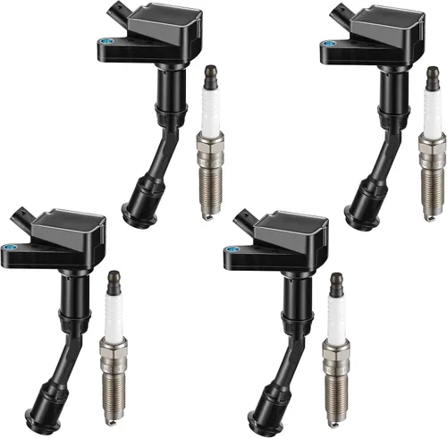 BDFHYK Paquete de bobinas de encendido UF-735 y bujías de iridio SP539 compatibles con Fusion 1.5L L4 2014-2020 Escape 1.5L L4 2017-2019 DS7Z12029A