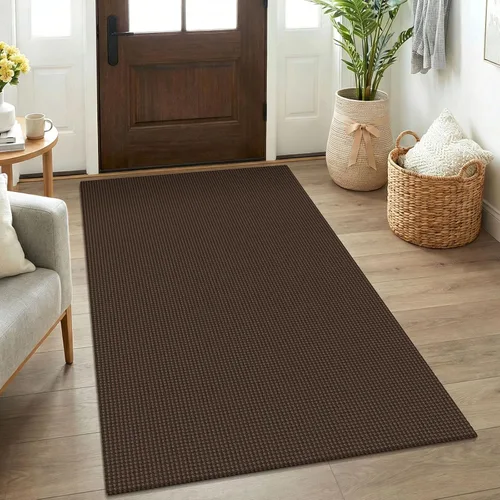 Miniatura 26 de KOZYFLY - Tapetes para entrada, lavable, tejido, con respaldo de goma antideslizante, de algodón, interiores, cocina, entrada, vestíbulo y puerta