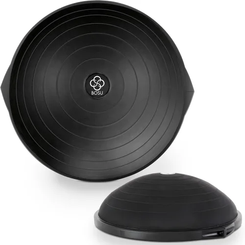 Bosu Pro Multifuncional Equipo de Gimnasio en Casa para Fuerza de Equilibrio de Cuerpo Completo con Entrenamientos Guiados y Bomba