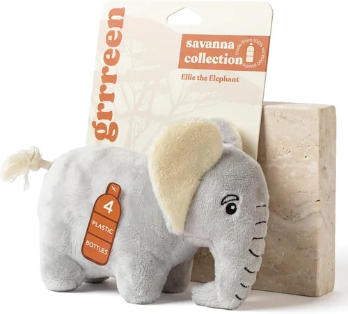 Miniatura 9 de Juguetes para perros Animal de peluche de elefante para perros Juguete ecológico para perros pequeños