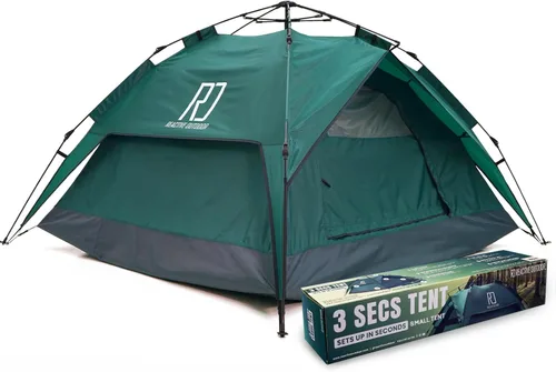 Miniatura 8 de Reactive Outdoor Tent - 3 Second Tent - 3 Sec Instant Pop Up Tent - Easy and Quick Setup Camping Tent - 1 Person Setup Waterproof Double Layer