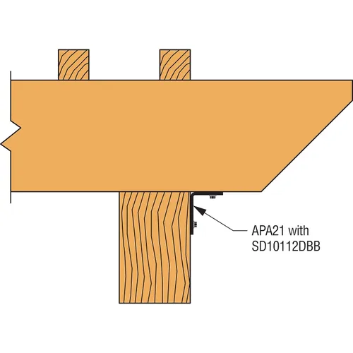 Miniatura 5 de Simpson Strong-Tie Acentos para exteriores APA21 - con sujetadores necesarios