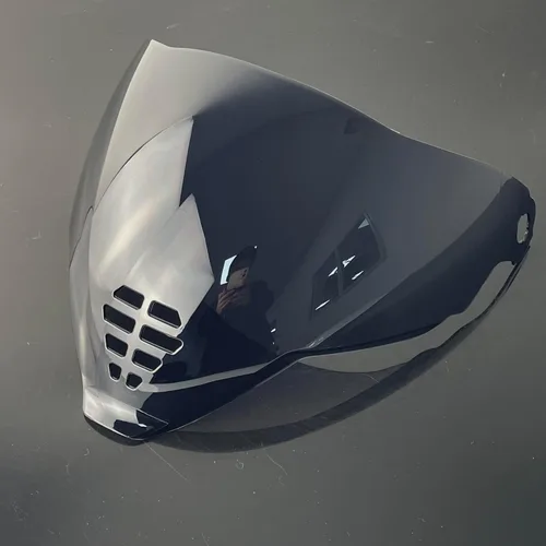 Miniatura 4 de IC-06 Escudos de casco para ICON Airflite Visor Faceshield parabrisas Sunshield Moto Accesorios (negro)