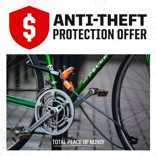 Miniatura 8 de Kryptonite Keeper 785 Cerradura de cadena para bicicleta, 2.8 pies de largo, cerradura de cadena para bicicleta antirrobo resistente con llaves