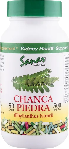 Sanar Naturals Chanca Piedra, 90 cápsulas - Stone Breaker Extra Strength - Desintoxicación natural y disolvente de piedras