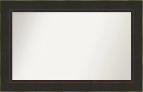 Miniatura 60 de Amanti Art Espejo personalizado, espejo de baño de bronce Milano, espejo de pared o espejo de tocador de baño sobre el fregadero