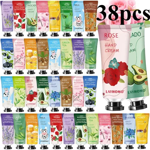Paquete de 38 regalos de crema de manos, regalos para el día de la madre, regalos de agradecimiento, regalos de la semana de enfermeras, regalos de