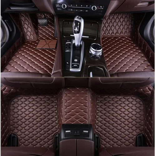 Miniatura 19 de Alfombrillas automotrices personalizadas para Mercedes Benz A B C CLA CLS CLK GLE GLS GLA GLK GL ML G S GLC SL CL SLC R SLK, etc. Tapete de cuero