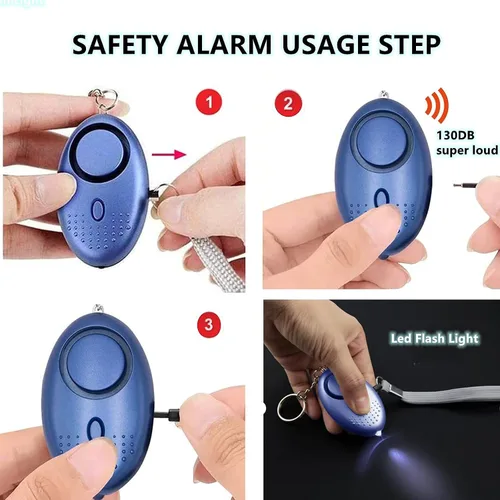 Miniatura 2 de BATUMEYE Set de regalo para mujer con pompón, cordón para bálsamo labial, tarjetero, silbato, soporte para botella de viaje, botella abierta