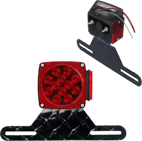 Miniatura 4 de Marco universal de soporte para matrícula de remolque, soporte para matrícula, marco de placa de montaje para remolque, soporte de placa para RV