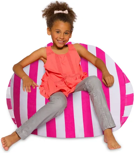 Miniatura 35 de Posh Beanbags - Sillón puff Azul Rey Sólido