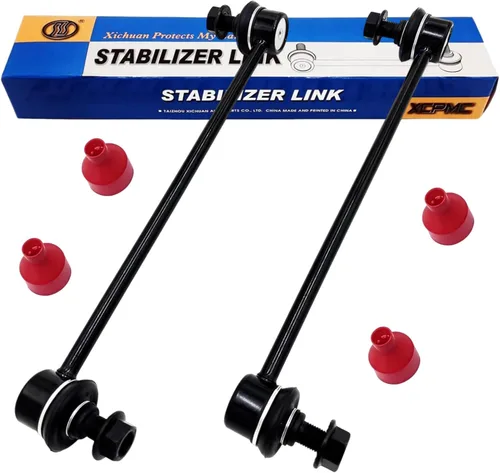 Miniatura 18 de K750523 Kit de enlace de extremo de barra estabilizadora de balancín delantera, 2 piezas, repuesto automotriz izquierdo derecho compatible