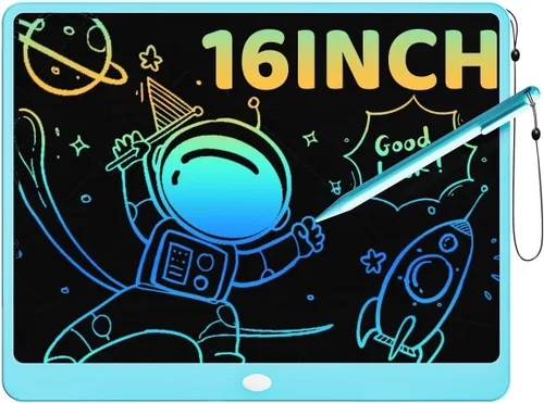 Miniatura 8 de ORSEN Tableta de escritura LCD de 10 pulgadas para niños, almohadilla de dibujo colorida y juguete educativo, regalo para niños y niñas de 3 a 6 años