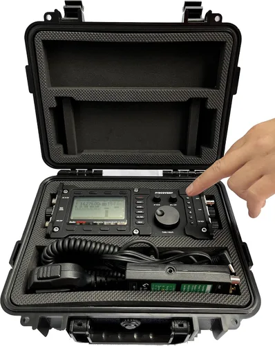 Miniatura 3 de Caja impermeable IP67 para LAB599 Discovery TX-500 y XIEGU X6100 Discovery caso resistente a golpes con espuma (para TX-500)