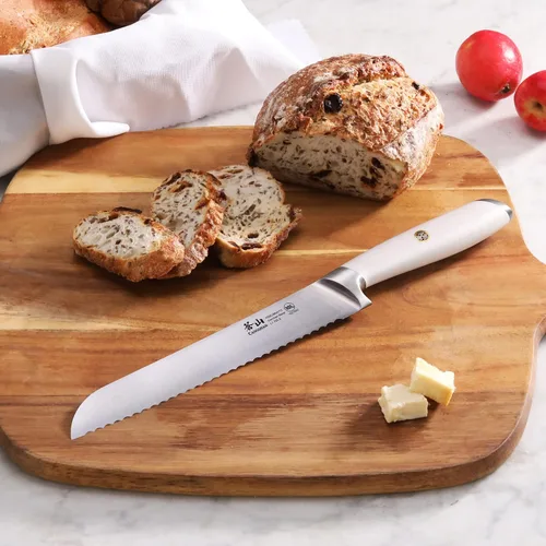 Miniatura 5 de Cangshan Cuchillo de pan forjado de acero alemán de la serie L1 1027563 de 8