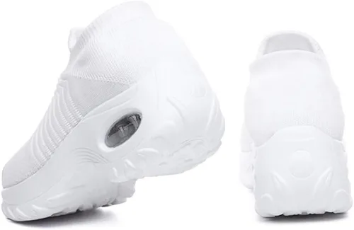 Miniatura 2 de JWSVBF Sneakers for Plantar Fasciitis for Women Knit Mesh Chunky Sandals Platform Casual Padel Shoes Unisex Fashion Summer