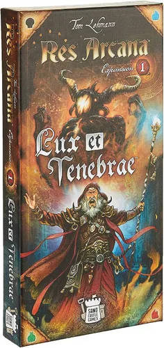 Res Arcana Lux et Tenabrae Juego de mesa EXPANSIÓN – Juego de aventura de fantasía mágica, juego de estrategia para niños y adultos, a partir de 14