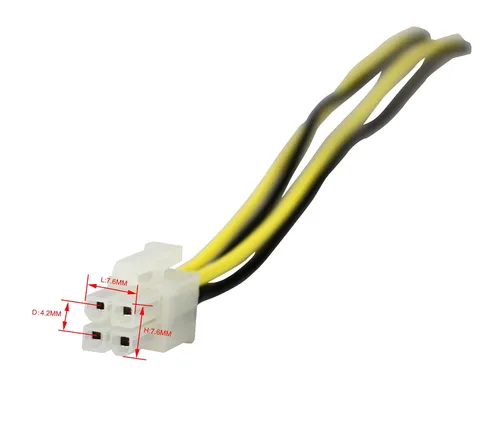 Miniatura 2 de Conector de entrada de alto nivel para altavoz de 4 pines compatible con amplificador Alpine MRV MRP V12 V-Power Flex