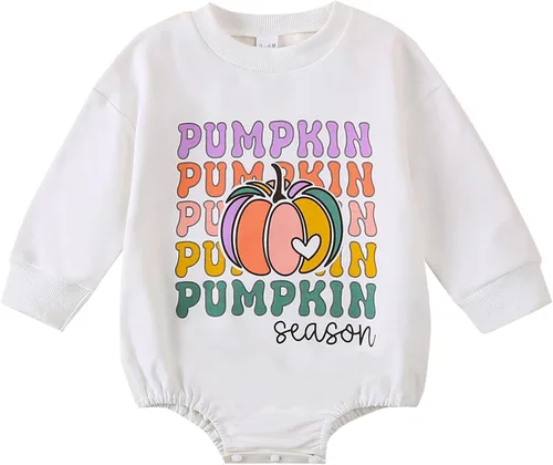 Miniatura 78 de Kuriozud Mameluco de burbujas para bebé recién nacido, manga larga, suéter de gran tamaño, ropa de otoño e invierno