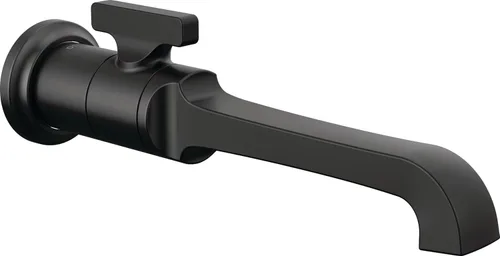 Miniatura 9 de Delta Tetra - Grifo de baño de montaje en pared de 1 agujero, dorado cepillado de un solo orificio para tocador, bronce champán T3589LF-CZ-PR-WL
