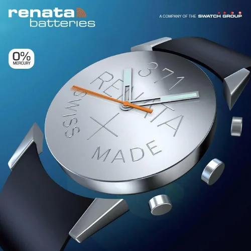 Miniatura 5 de Renata 394 SR936SW Baterías – 1.55 V Óxido de Plata 394 Batería de reloj (2 unidades)