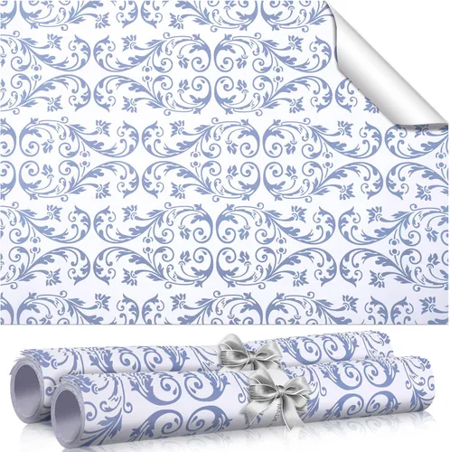 Miniatura 9 de Geelin 24 hojas de forros de cajones perfumados para aparador, hojas de papel no adhesivas, forro de papel fragante para estantes, armario