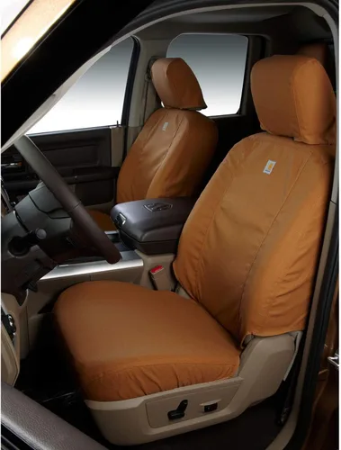 Miniatura 2 de Covercraft Carhartt SeatSaver Fundas de Asiento Personalizadas Compatible con Ford F-150 2015-2018 (excluye Raptor) Asientos Individuales