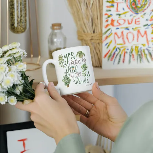 Miniatura 6 de Taza de plantas para amantes de las plantas, taza de café de jardinería para mamá, papá, amante del jardín, regalos geniales para mujeres locas