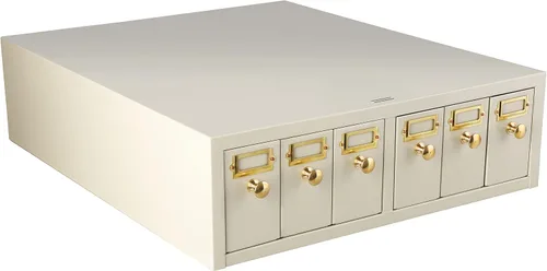 Miniatura 10 de 4E's USA Gabinete de almacenamiento deslizante - Almacenamiento modular con 6 cajones con capacidad para hasta 5,000 toboganes de laboratorio