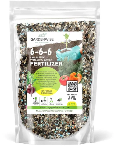 Miniatura 100 de Gardenwise Fertilizante Soluble en Agua 20-20-20 – Polvo para Alimento Líquido de Plantas para Plantas de Interior y Exterior, Orquídeas, Vegetales