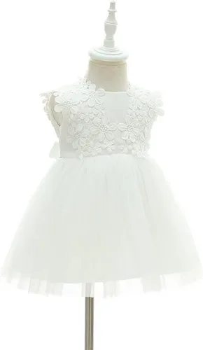 Miniatura 3 de Vestido formal de bautizo para niña