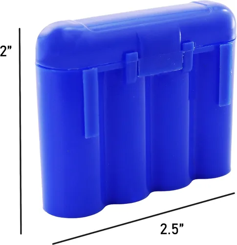 Miniatura 9 de 2 azul AA AAA batería batería de almacenamiento de plástico caja titular de la caja de los E.e.u.u
