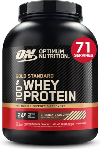 Miniatura 40 de Optimum Nutrition Gold Standard - Proteína en polvo de 100% suero de leche, sabor rollo de canela, 2 libras (paquete de 1) (el embalaje puede variar)