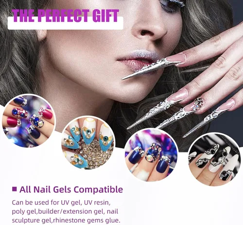 Miniatura 6 de LadyMisty Lámpara de uñas LED UV de 268 W, luz UV mejorada 2026 para uñas de gel con 57 cuentas, secadora de uñas con 4 ajustes de temporizador