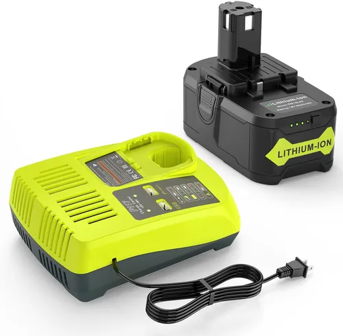 Miniatura 13 de Futurebatt Paquete de 2 baterías de alta capacidad de 18 V y 6.0 Ah para sistema Ryobi ONE+ P102 P103 P105 P107 P108 P109 P122 18 voltios indicador