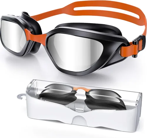 Miniatura 19 de Gafas de Natación, Gafas de Natación Unisex para Adultos Anti Niebla Anti UV Sin Fugas Visión Amplia para Hombres Mujeres Jóvenes